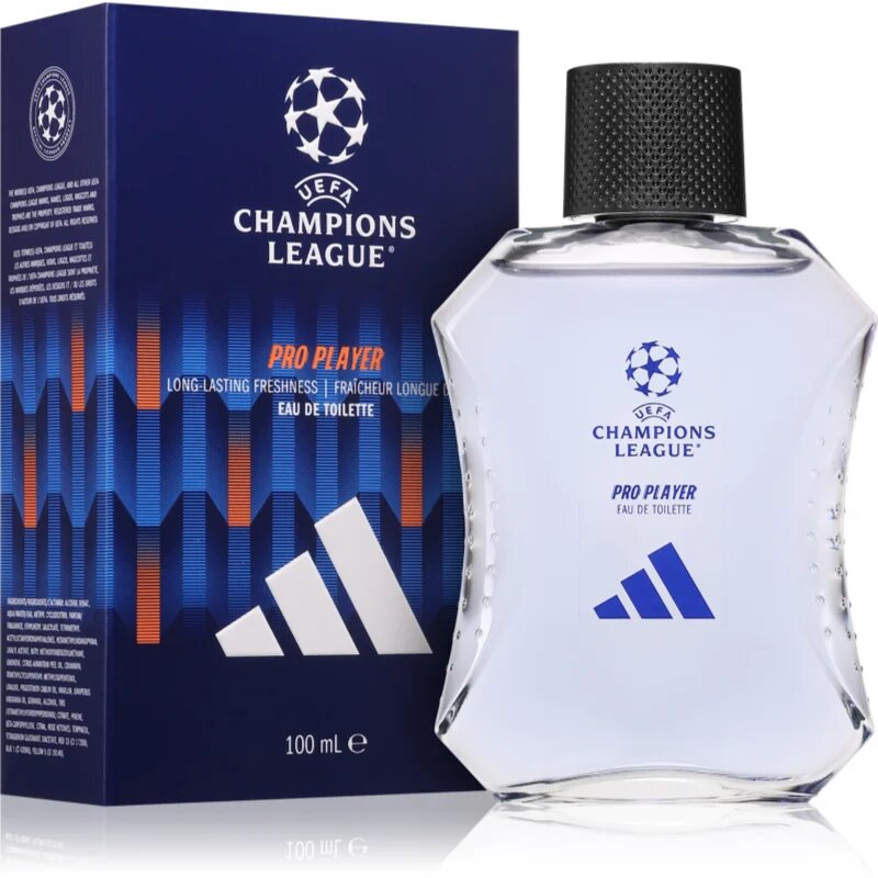 Adidas UEFA Champions League Pro Player Eau de Toilette uraknak 100 ml