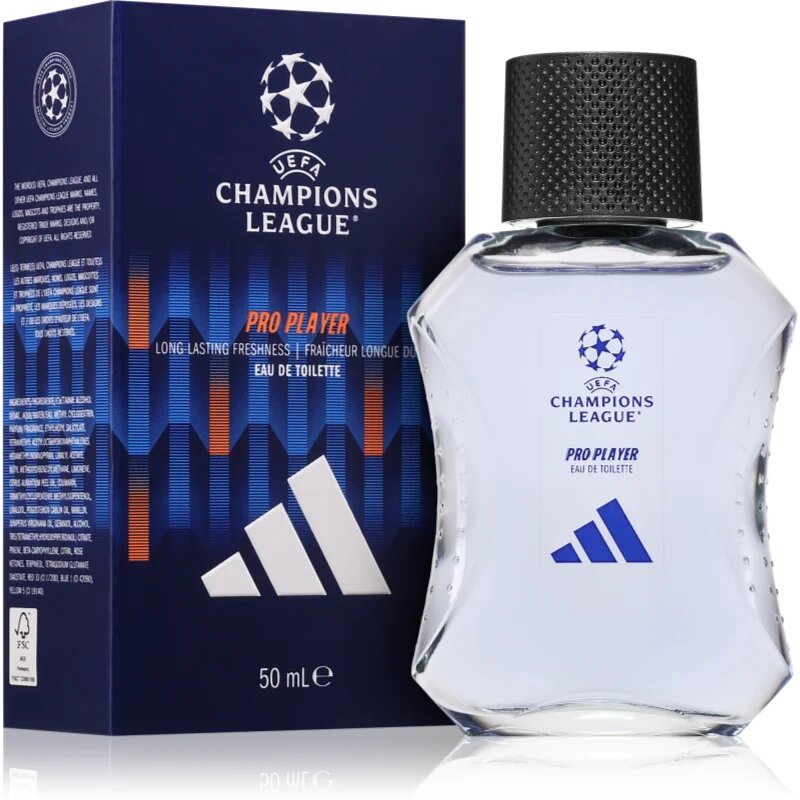 Adidas UEFA Champions League Pro Player Eau de Toilette uraknak 50 ml