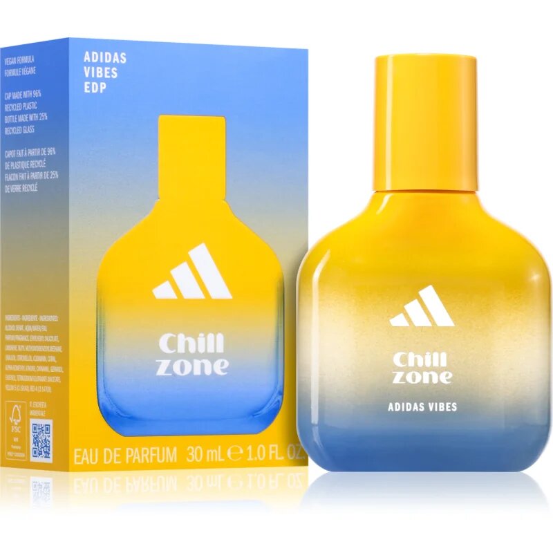 Adidas Vibes Chill Zone Eau de Parfum unisex 30 ml