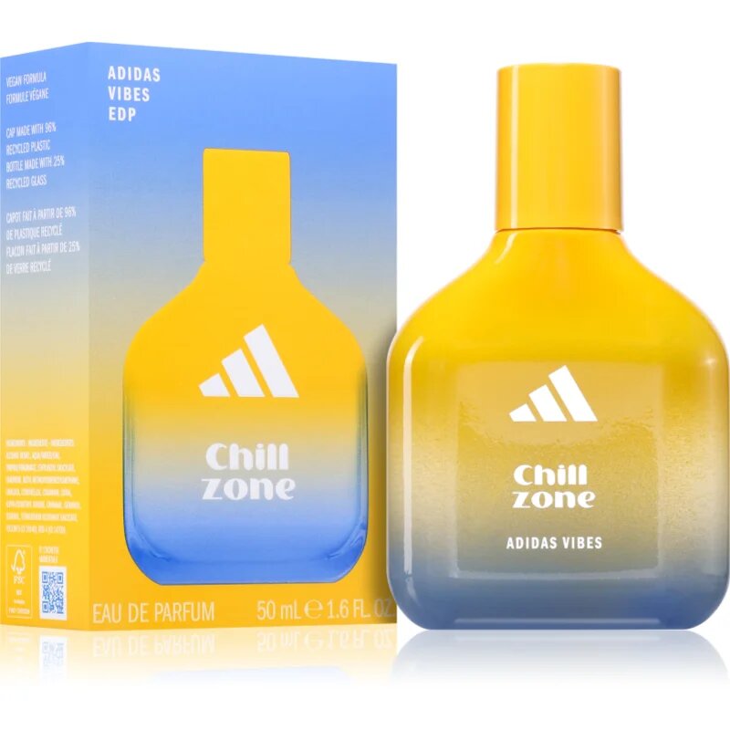 Adidas Vibes Chill Zone Eau de Parfum unisex 50 ml