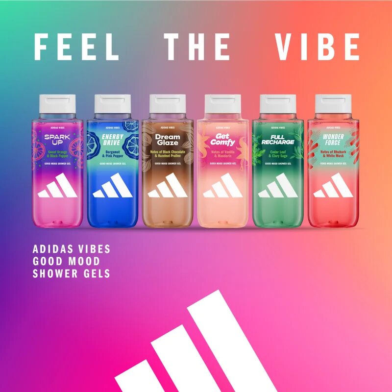 Adidas Vibes Get Comfy tusfürdő gél unisex 250 ml