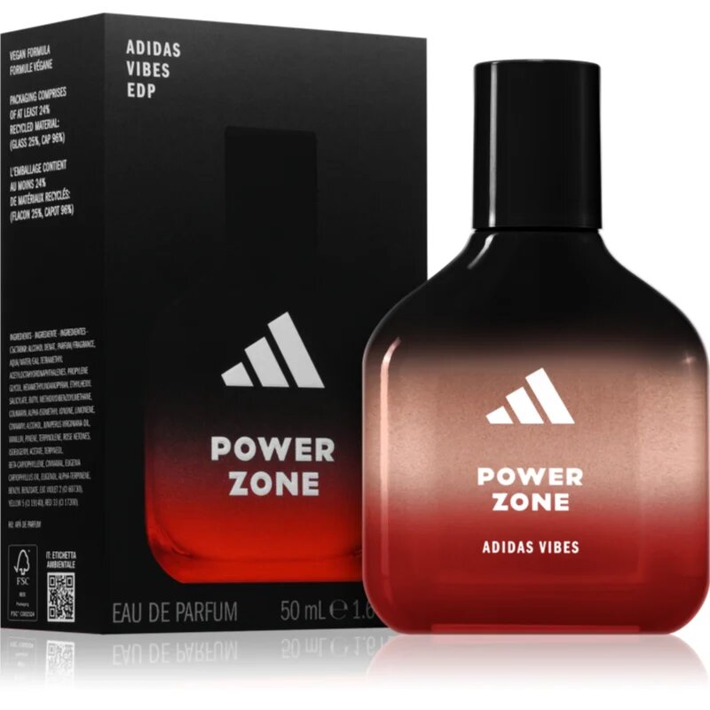 Adidas Vibes Power Zone Eau de Parfum unisex 50 ml