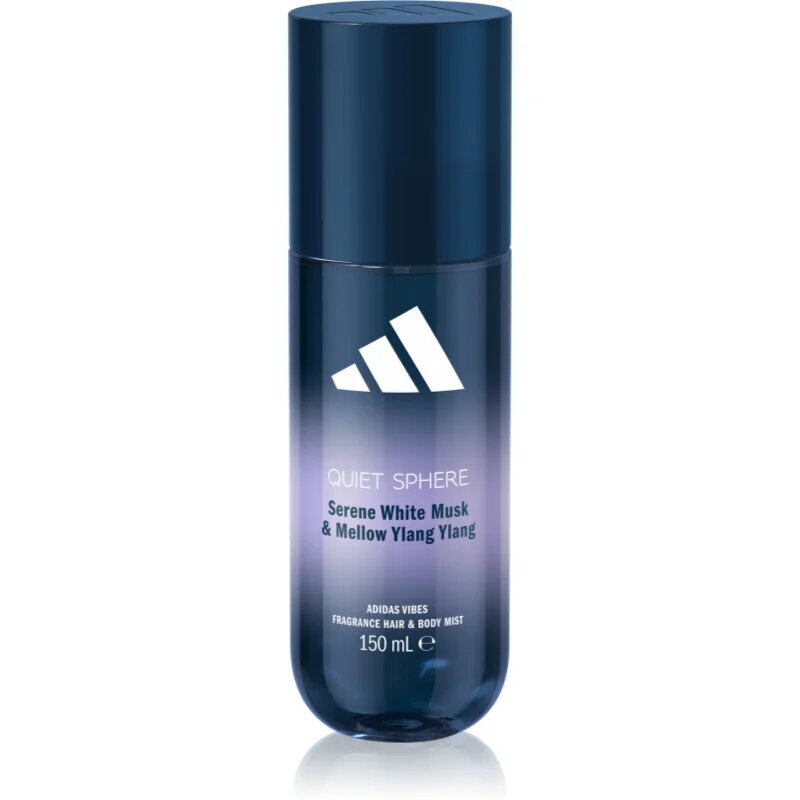 Adidas Vibes Quiet Sphere illatosított haj- és testpermet hölgyeknek 150 ml
