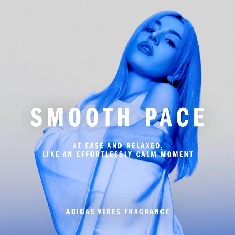 Adidas Vibes Smooth Pace Eau de Parfum unisex 50 ml