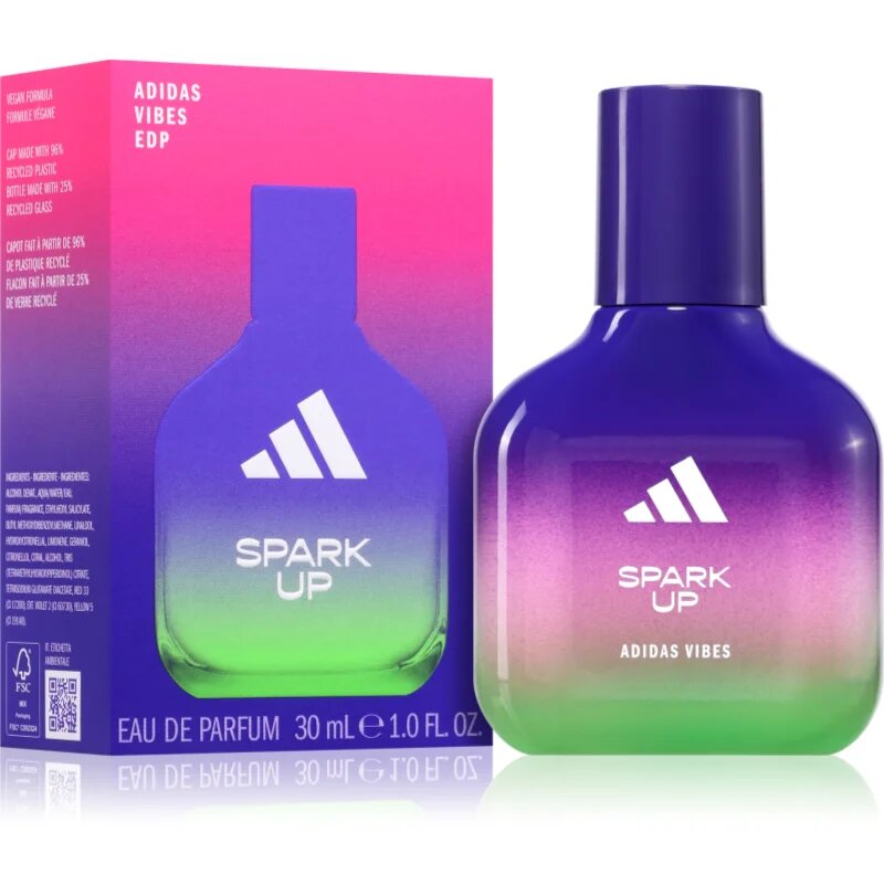Adidas Vibes Spark Up Eau de Parfum unisex 30 ml