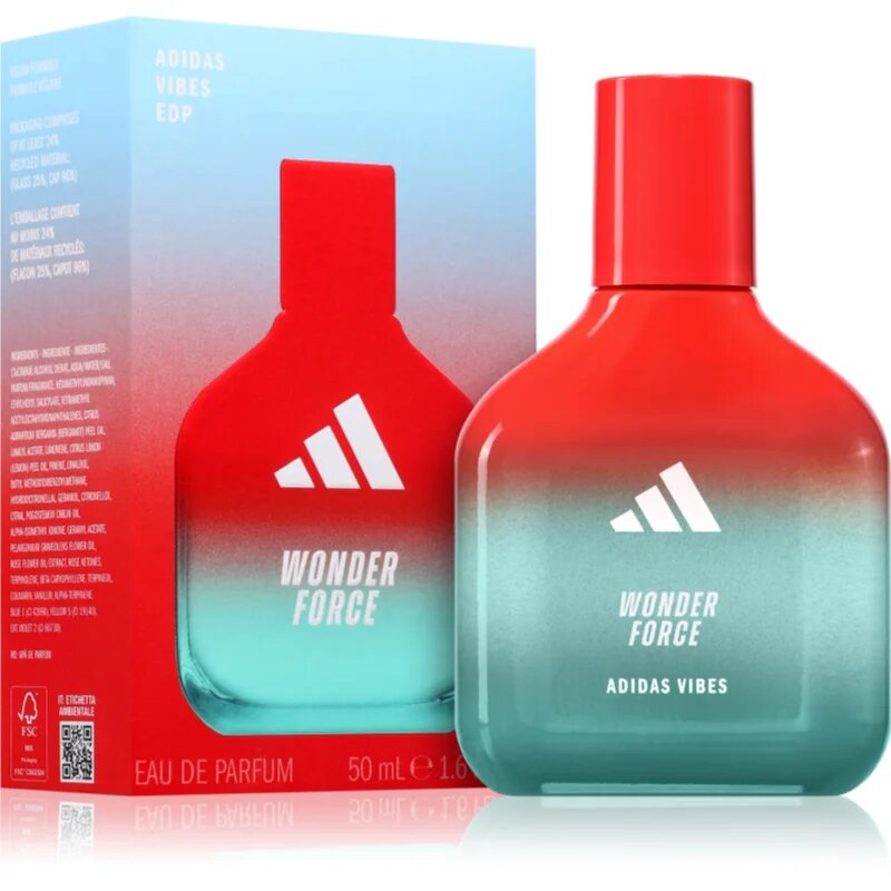 Adidas Vibes Wonder Force Eau de Parfum unisex 50 ml