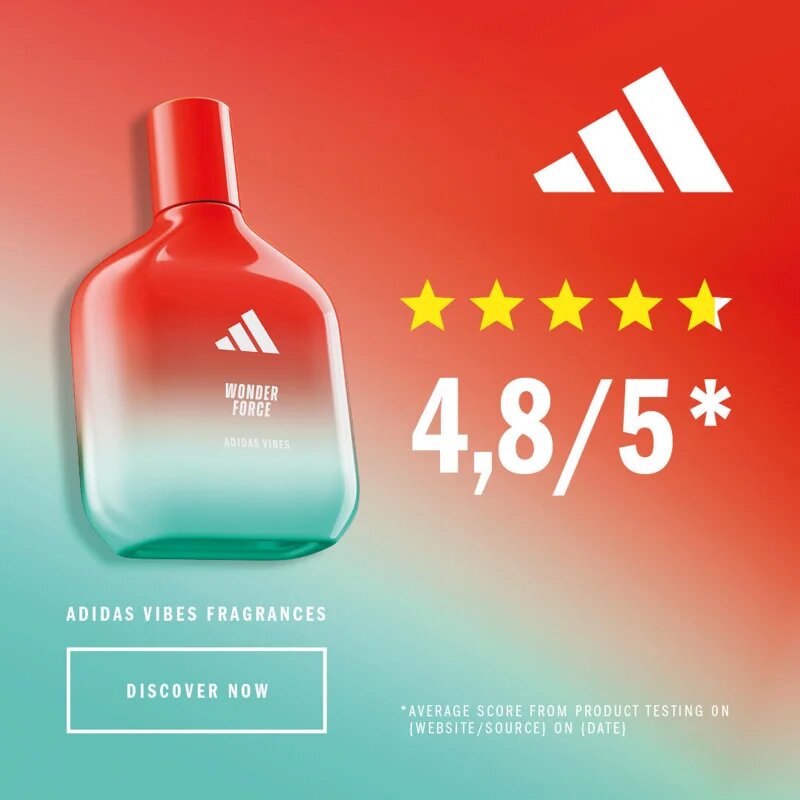 Adidas Vibes Wonder Force Eau de Parfum unisex 50 ml