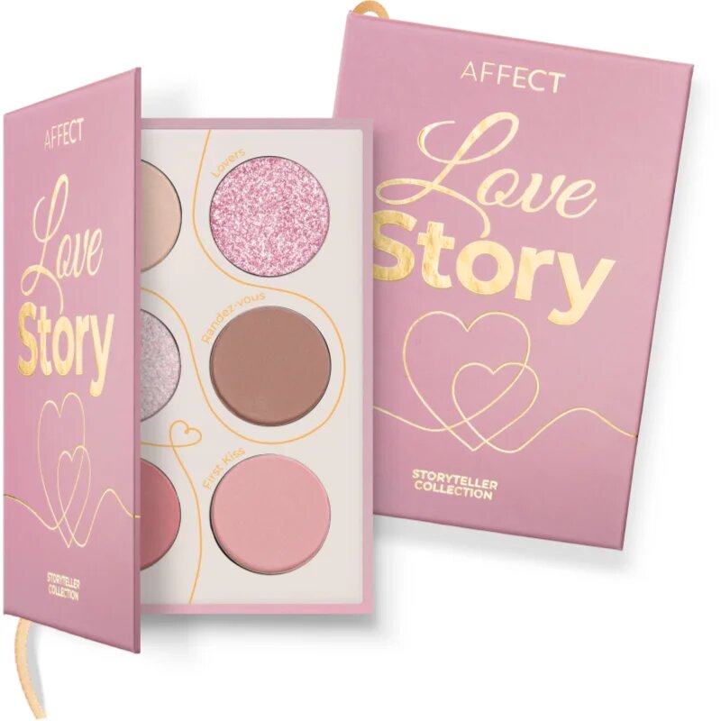 Affect Storyteller Colletion Love Story szemhéjfesték paletta 6x2 g