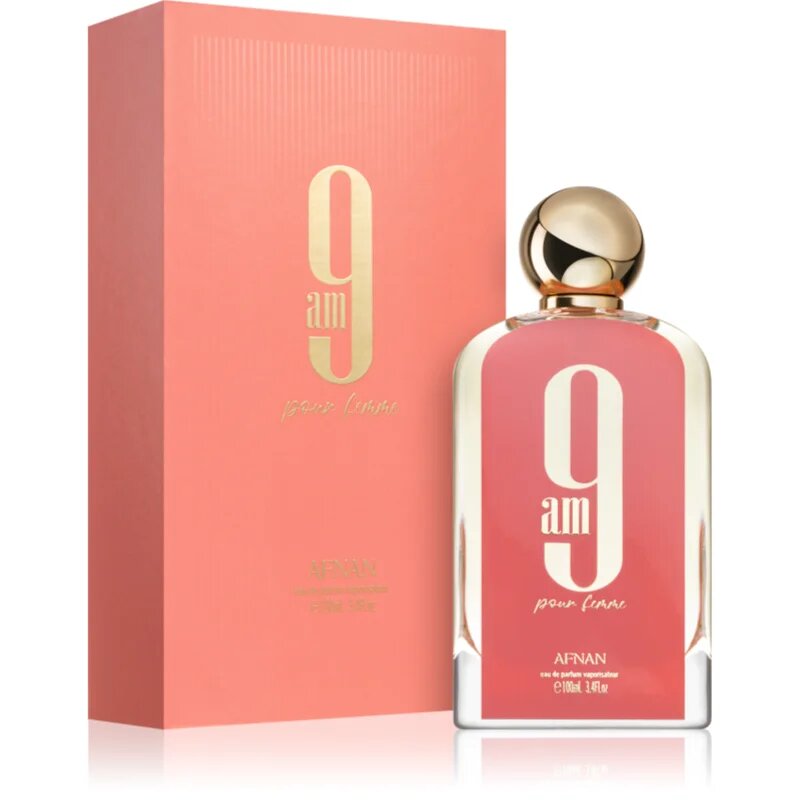 Afnan 9 AM Pour Femme Eau de Parfum hölgyeknek 100 ml