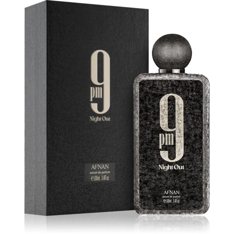 Afnan 9 PM Night Out parfüm kivonat unisex 100 ml