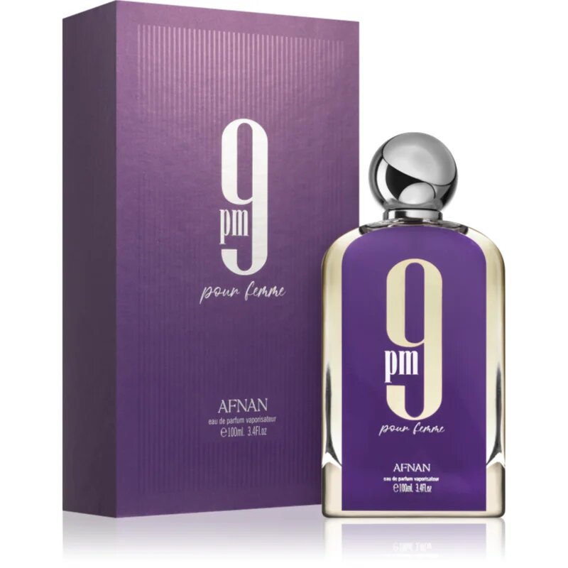 Afnan 9 PM Pour Femme Eau de Parfum hölgyeknek 100 ml
