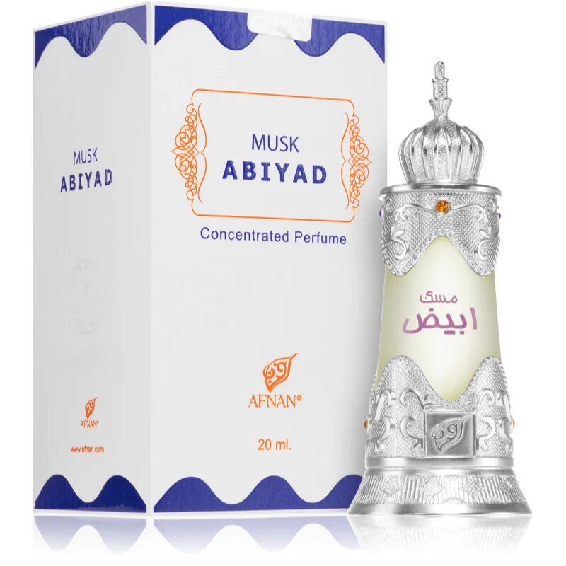 Afnan Musk Abiyad illatos olaj unisex 20 ml
