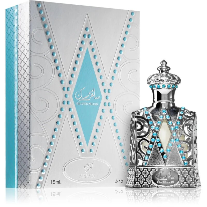 Afnan Silver Musk illatos olaj unisex 15 ml