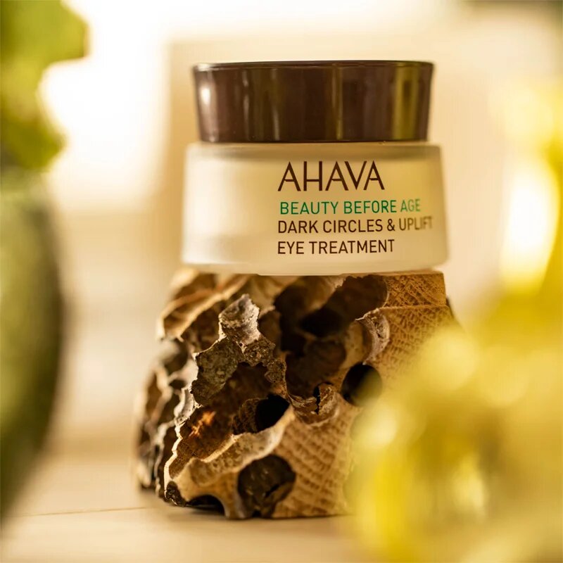 Ahava Beauty Before Age luxus krém szemre és szemhéjra a duzzanatokra és a sötét karikákra 15 ml