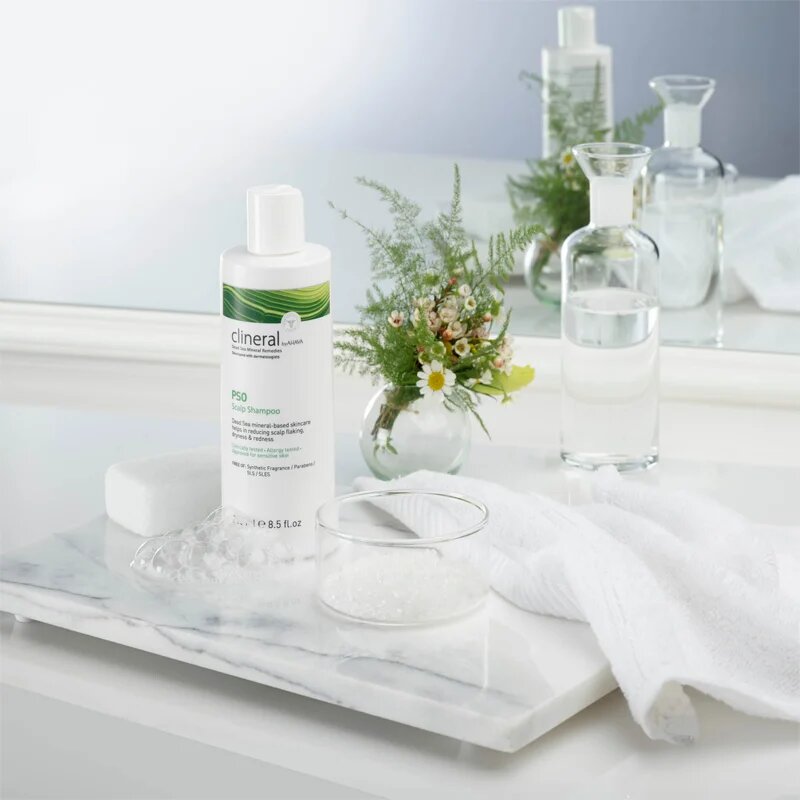 Ahava Clineral PSO nyugtató sampon száraz viszkető fejbőrre 250 ml