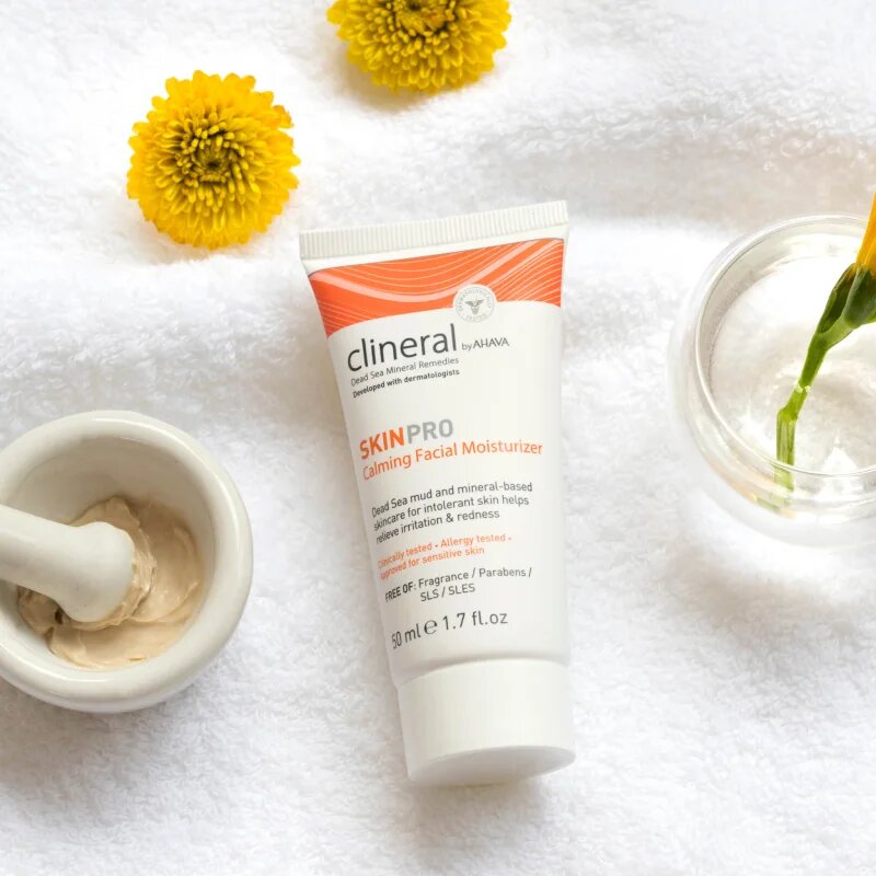 Ahava Clineral SKINPRO hidratáló és nyugtató krém az érzékeny és intoleráns bőrre 50 ml