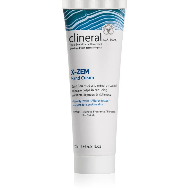 Ahava Clineral X-ZEM intenzív krém kézre irritáció és viszketés ellen 125 ml