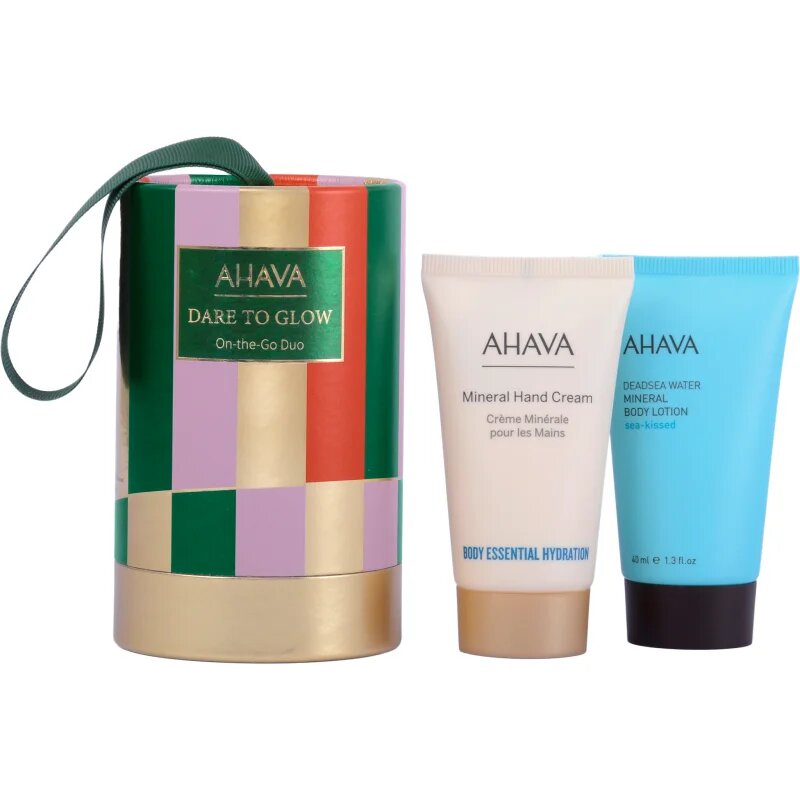 Ahava Dare to Glow On-the-Go Duo ajándékszett kézre