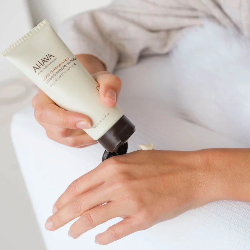 Ahava Dead Sea Mud intenzív krém kézre száraz és érzékeny bőrre 100 ml