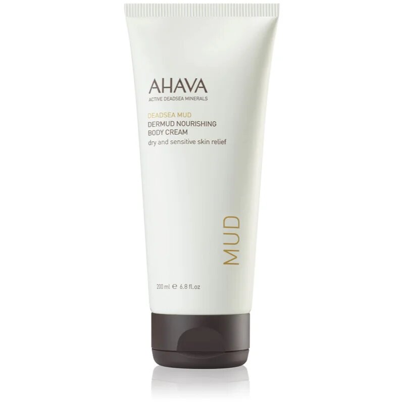 Ahava Dead Sea Mud tápláló testápoló krém száraz és érzékeny bőrre 200 ml