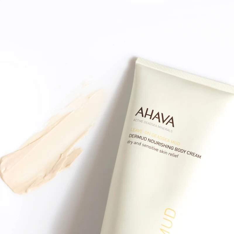 Ahava Dead Sea Mud tápláló testápoló krém száraz és érzékeny bőrre 200 ml