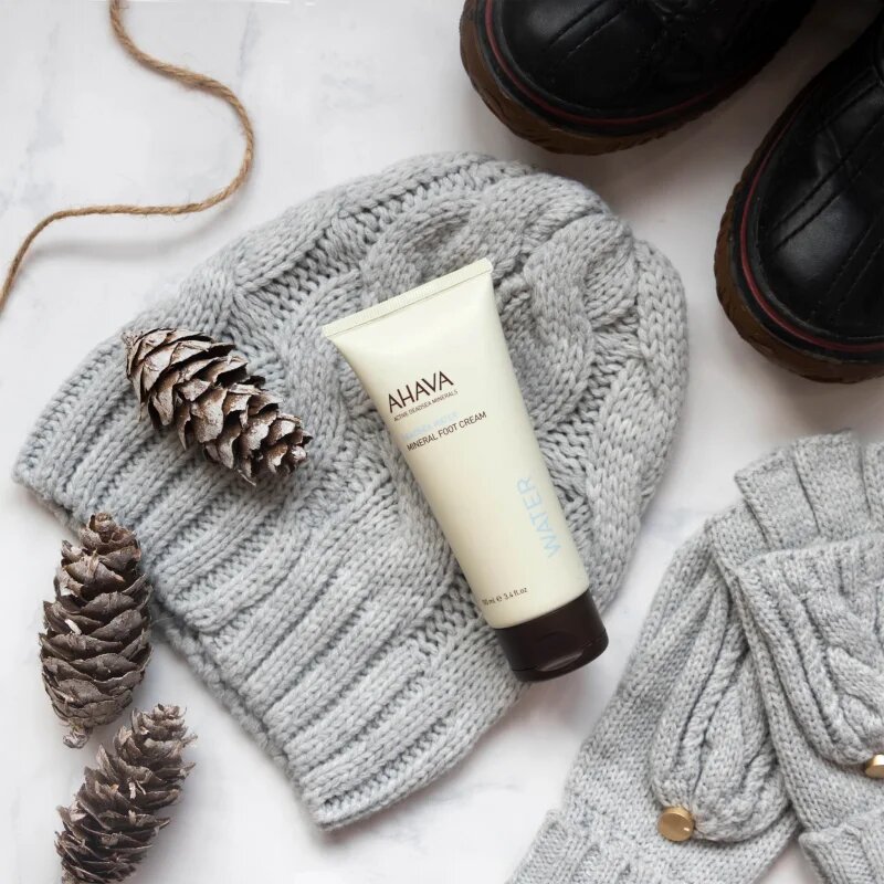 Ahava Dead Sea Water krém ásványi anyagokkal lábakra 100 ml
