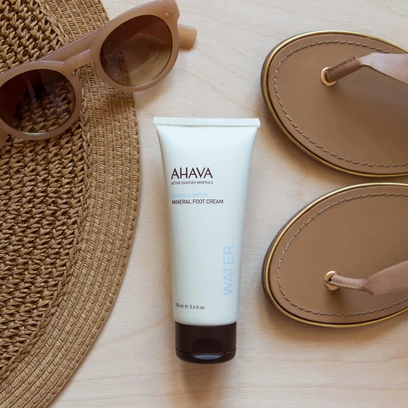 Ahava Dead Sea Water krém ásványi anyagokkal lábakra 100 ml
