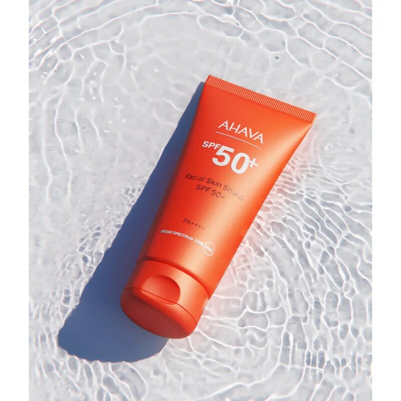 Ahava Facial Skin Shield ápoló arckrém SPF 50+ 50 ml