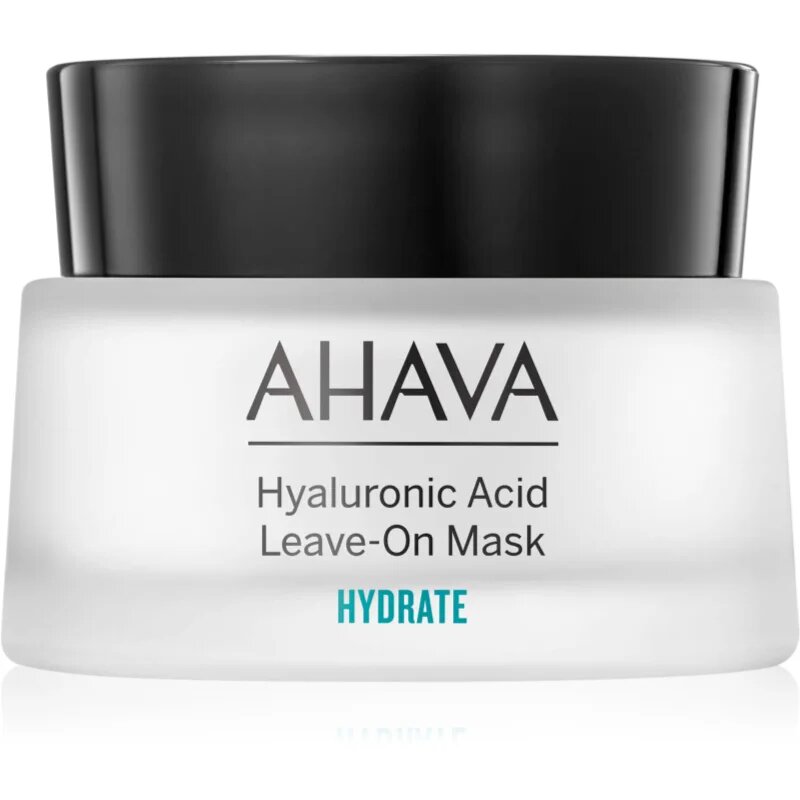Ahava Hyaluronic Acid Leave-On Mask hidratáló krémes maszk hialuronsavval 50 ml