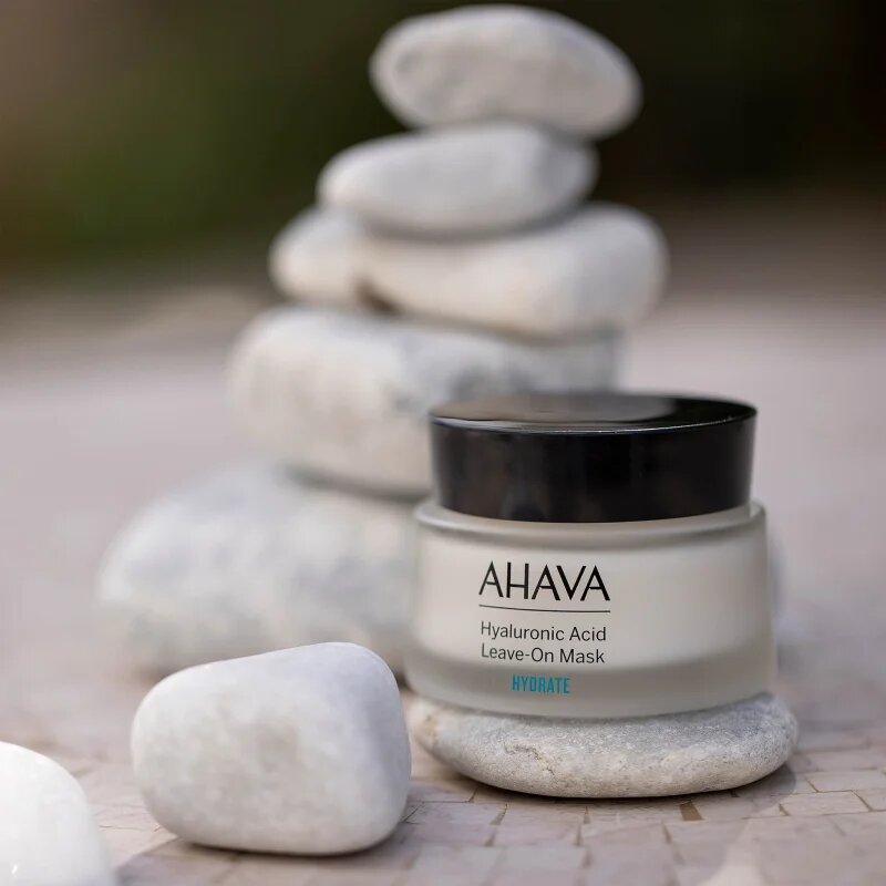 Ahava Hyaluronic Acid Leave-On Mask hidratáló krémes maszk hialuronsavval 50 ml