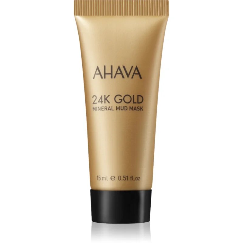 Ahava Mineral Mud 24K Gold ásványi iszap maszk 24 karátos arannyal 15 ml