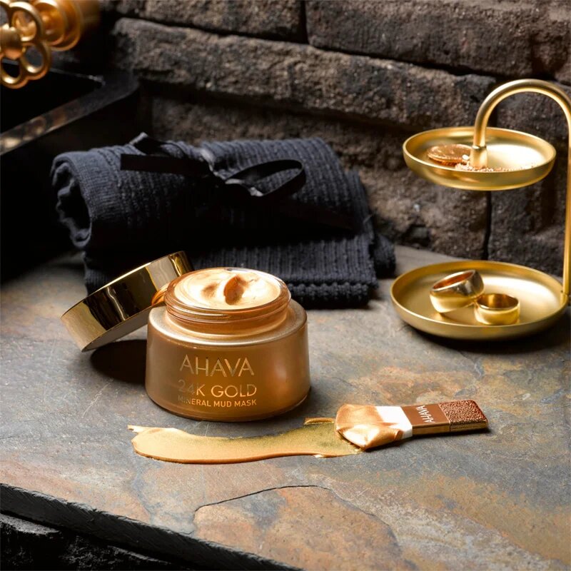 Ahava Mineral Mud 24K Gold ásványi iszap maszk 24 karátos arannyal 50 ml