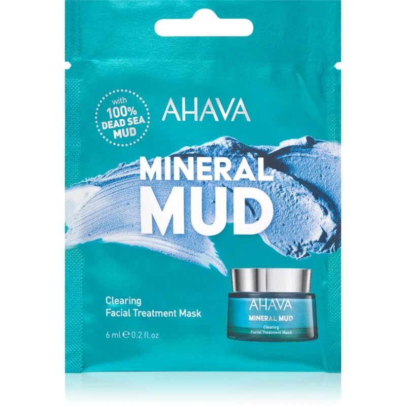 Ahava Mineral Mud tisztító iszappakolás zsíros és problémás bőrre 6 ml