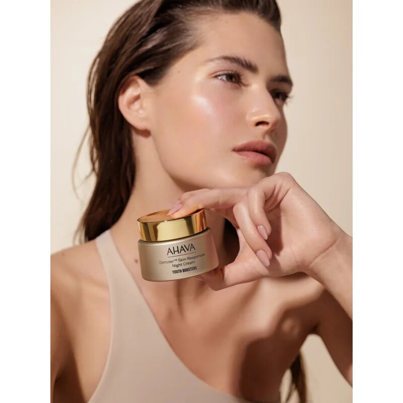 Ahava Osmoter™ Skin-Responsive feszesítő éjszakai krém a bőr fiatalításáért 50 ml