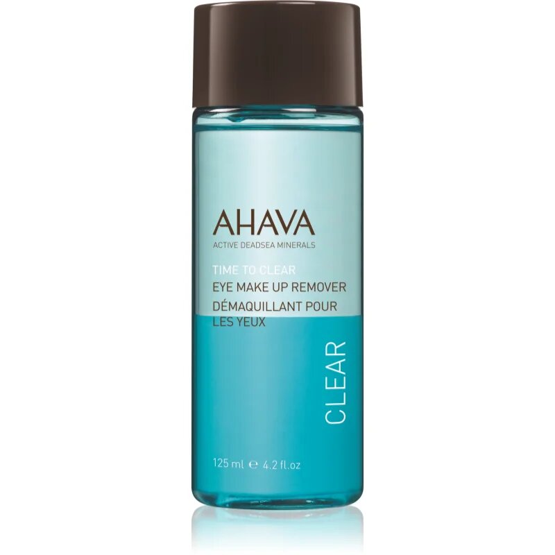 Ahava Time To Clear vízálló szemfesték eltávolító érzékeny szemre 125 ml