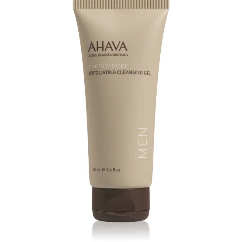Ahava Time To Energize Men peeling tisztító gél 100 ml