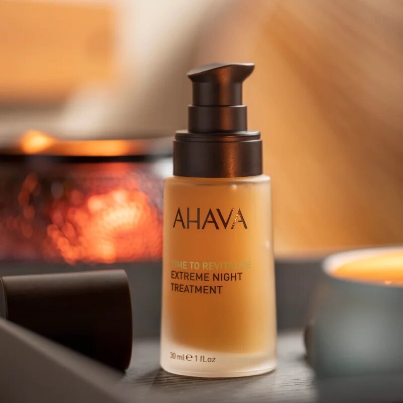 Ahava Time To Revitalize fiatalító éjszakai ápolás a ráncok ellen 30 ml
