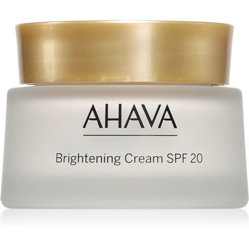 Ahava Time To Smooth világosító hidratáló krém SPF 20 50 ml