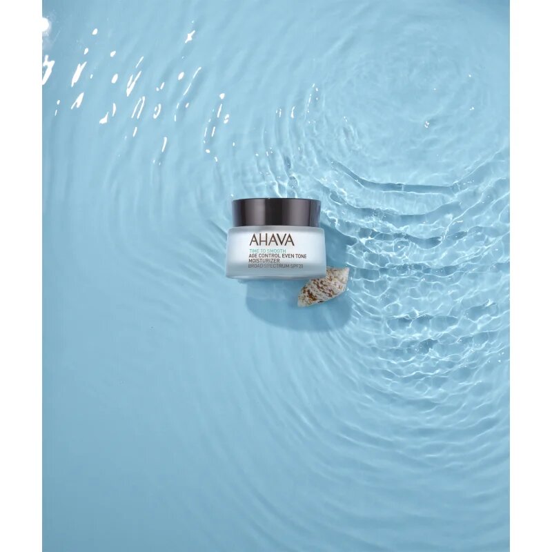 Ahava Time To Smooth világosító hidratáló krém SPF 20 50 ml