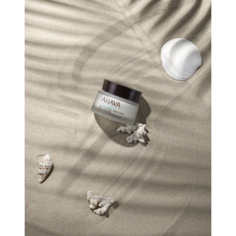 Ahava Time To Smooth világosító hidratáló krém SPF 20 50 ml