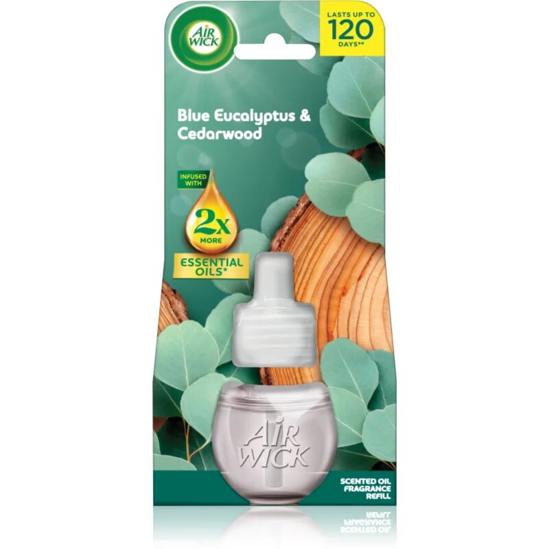 Air Wick Blue Eucalyptus & Cedarwood parfümolaj elektromos diffúzorba 19 ml