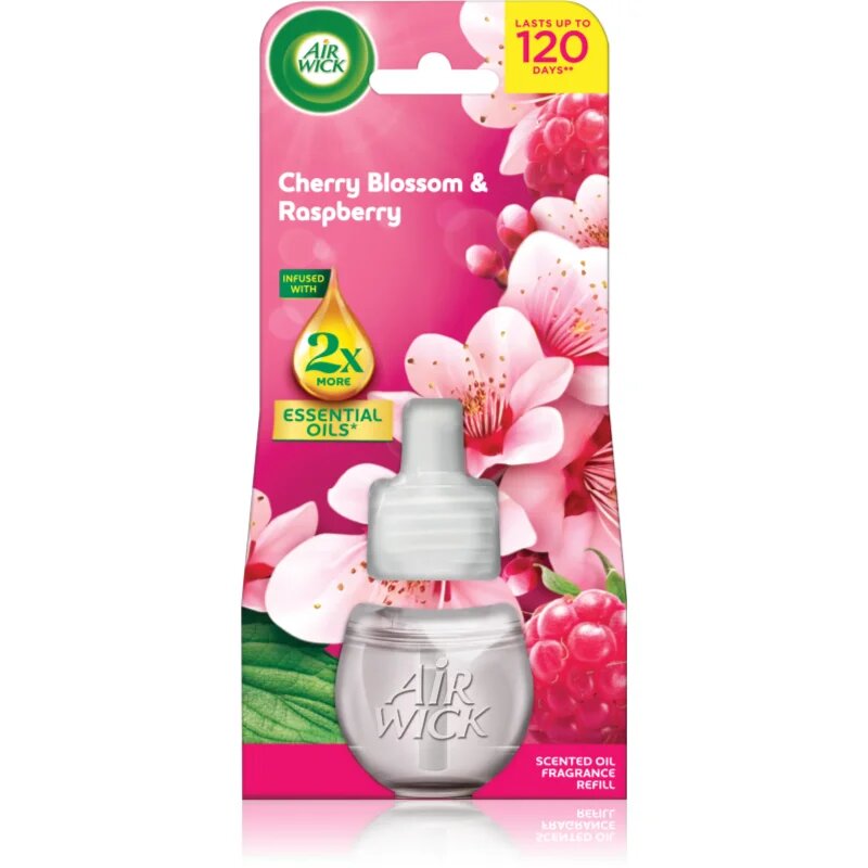 Air Wick Cherry Blossom & Rasberry parfümolaj elektromos diffúzorba 19 ml