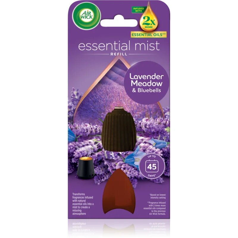 Air Wick Essential Mist Lavender Meadow & Bluebells Aroma diffúzor töltet 20 ml