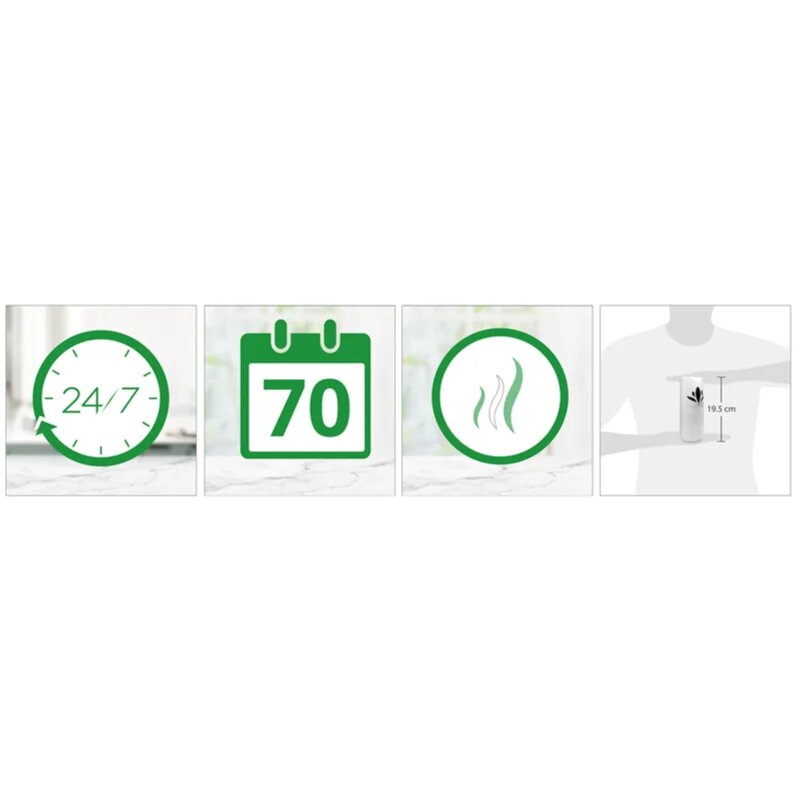 Air Wick Freshmatic Smooth Satin & Moon Lily légfrissítő virág illattal 250 ml