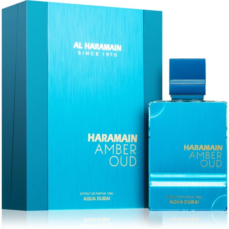 Al Haramain Amber Oud Aqua Dubai parfüm kivonat unisex 75 ml