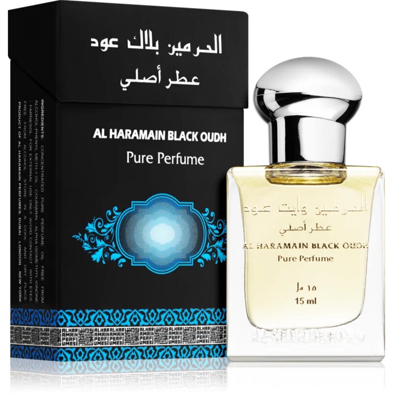 Al Haramain Black Oudh illatos olaj unisex 15 ml
