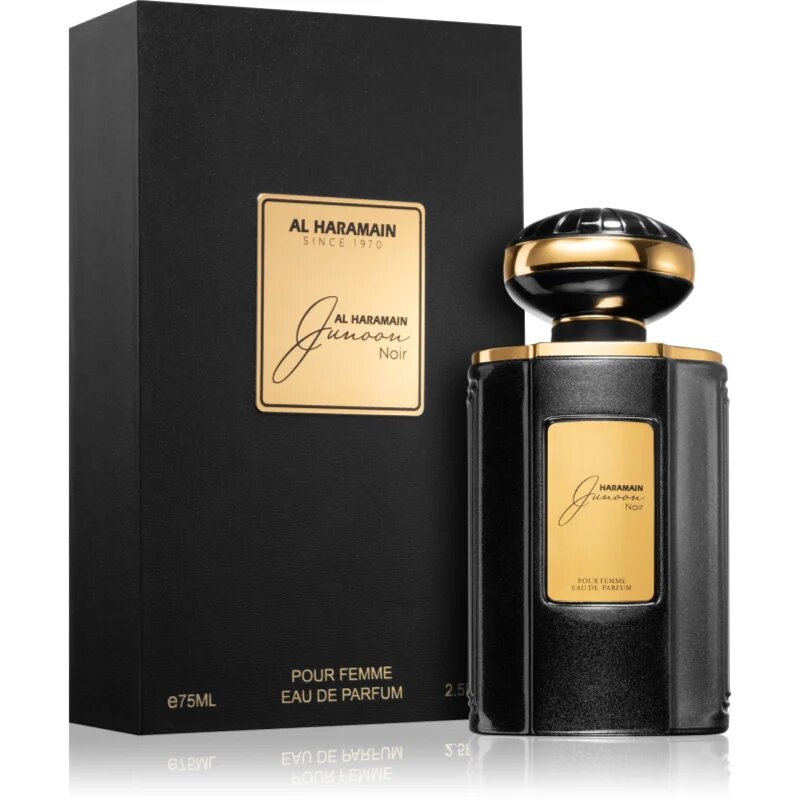 Al Haramain Junoon Noir Eau de Parfum hölgyeknek 75 ml