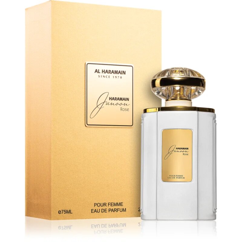 Al Haramain Junoon Rose Eau de Parfum hölgyeknek 75 ml