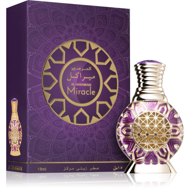 Al Haramain Miracle illatos olaj unisex 15 ml