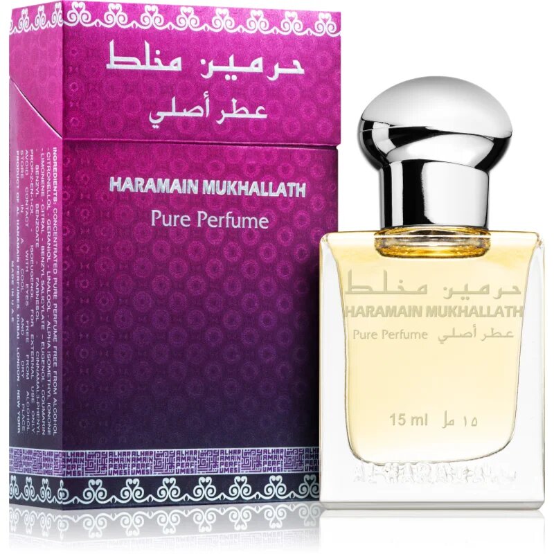 Al Haramain Mukhallath illatos olaj unisex 15 ml
